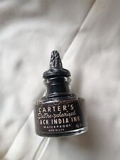 Vintage Carter's Drawing Ink Waterproof Artists Draftsmen Architects USA Black picture