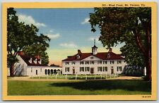 The West Front of Mount Vernon, VA - Postcard picture