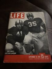 Vintage LIFE Magazine September 16,1946 Glenn Davis & Felix Blanchard West Point picture