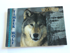 Postcard Timber Wolf Color Photo in Wisconsin  6x4 picture