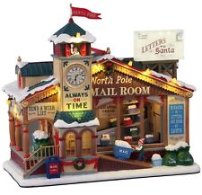 Lemax North Pole Mail Room #15733 Brand New Animated Sounds Illuminated picture