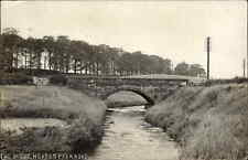 Heaton Park Road Stone Bridge Worsley Cancel c1905 Real Photo Postcard picture