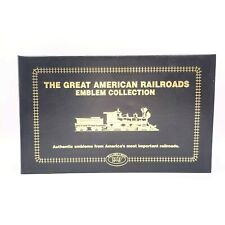 The Great American Railroads Emblem Collection 40 Patches And Info Sheets picture