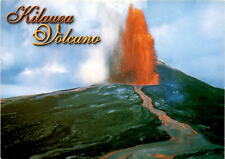 Hawaii's Kilauea Volcano: Awe-inspiring natural beauty postcard picture