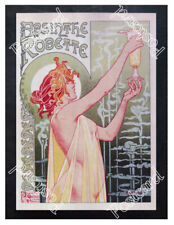 Historic Absinthe Robette 1890s Advertising Postcard picture