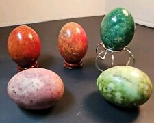 LOT OF 5 STONE EGGS picture