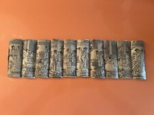 VINTAGE ASIAN CARVED SCRIMSHAW PANELS OF KAMA SUTRA POSITIONS EROTIC ART picture