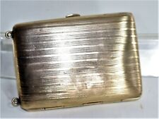 Beautifully engraved vintage silver plated cigarette box picture