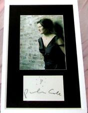 Paula Cole autograph signed autographed custom framed with 8x10 portrait photo picture