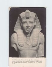 Postcard Bust representing the Pharaoh Menephtah Cairo Museum Cairo Egypt picture