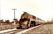 Frisco Lines St Louis Railway RPPC Postcard Train Railroad Reprint picture