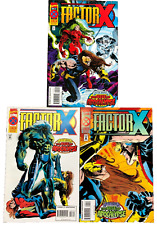 Lot of 3 Marvel Comics 1995 FACTOR X Volume 1 Issues 2, 3, & 4 Used Comic Books picture