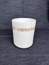 RARE Waffle House 1960s Milk Glass Coffee Cup Arcopal France Restaurant Ware VTG picture