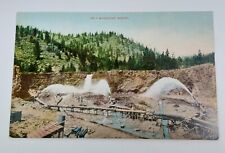 Vtg Hydraulic Mining Scenic San Francisco county CA Mitchell Postcard c 1910s picture