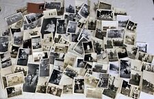 Over 150 Vintage Black And White Photos  Early 1900 - 1950 Cars - People - WWI + picture