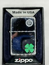 Vintage 2013 Bit O Luck High Polish Chrome Zippo Lighter NEW In Box picture