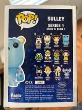Sulley 04 Funko Pop Red Disney Logo RARE With Pop Protector 2011 picture
