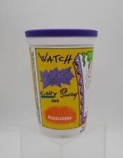 Vintage 1991 Pizza Hut Nickelodeon Rugrats Nicktoons Plastic Kids Drink Cup RARE picture