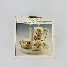Vintage Scott's Porcelain Minnie Tea Set floral picture