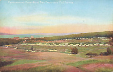 San Francisco CA California, Cantonment Presidio, Scenic View, Vintage Postcard picture
