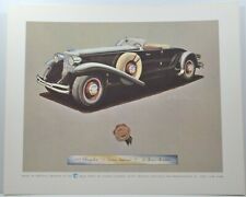 1932 Chrysler Custom Imperial Classic Automobile Auto Print Behr-Manning Co.  picture