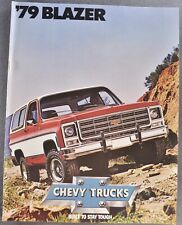 1979 Chevrolet Blazer Truck Brochure K-5 Cheyenne C10 K10 4x4 Excellent Original picture
