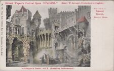 Boston, MA: Parsifal Wagner opera Tremont Theatre vintage Massachusetts Postcard picture
