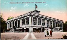  Postcard Mansion House Druid Hill Park Baltimore MD Maryland c.1901-1907  I-032 picture