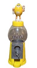 M&M's Candy Small Dispenser Coin Bank Yellow picture