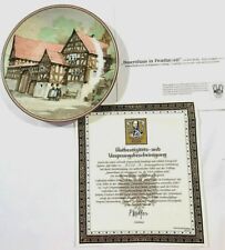 Konigszelt Bayern Farmhouse in Fronhausen Collector Plate Ltd Edition COA #2226A picture
