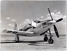 BELL P-63F KINGACOBRA FLYING RED HORSE 28 THOMPSON TROPHY AIR RACE PRESS PHOTO picture