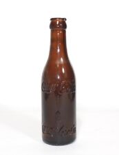 Early 1914 Amber Coca Cola Arrow Root Bottle Holly Springs MS picture