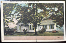 Vintage Postcard 1915-1930 Methodist Episcopal Church, Springdale, Connecticut  picture