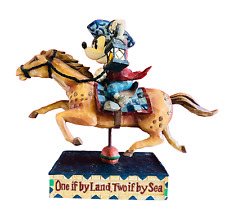 Jim Shore Enesco DETERMINED PATRIOT #4004153 Disney Mickey Mouse Riding Horse picture
