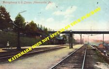 Pennsylvania Railroad PRR Phoenixville PA station DB PM 6/29/1909 picture