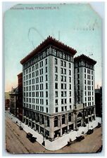 1908 University Block Building Cars Syracuse New York NY Posted Antique Postcard picture