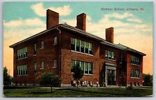 Urbana IL Doors Open to Webber School~So Get Inside, Students~Triple Chimneys picture