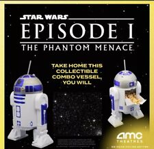 AMC 25th Star Wars Episode 1 Phantom Menace Popcorn Bucket/Sipper Vessel picture
