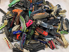 TSA Lot of 25 Confiscated Knives may need cleaning picture