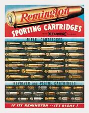 Remington Sporting Cartridges Tin Sign 1001 picture