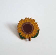 Sunflower Nature Floral Fashion Enamel Brooch Pin Badge picture