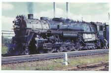 Chicago Burlington & Quincy Railroad Train Engine Steam Locomotive 5632 Postcard picture