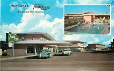 Automobiles Tucumcari Travelodge New Mexico Route 66 Postcard 20-6542 picture