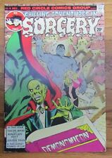 COMIC BOOK RED CIRCLE CHILLING ADVENTURES IN SORCERY #4 DEC 1973 20¢ picture