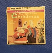 Color B382 Classic Tales The Night Before Christmas view-master 3 Reels Packet picture