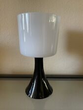 PartyLite Retired Tealight Lamp / Votive Holder  White Black Contemporary picture