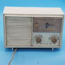 Vintage PHILCO Model 720-124 Clock Radio ~ Mid Century Modern Decor works picture