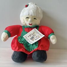 Vtg Marshall Field's Aunt Holly Plush Doll NWT Christmas 12