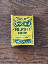 Vintage 1991 Crayola No 8 Retired Collector's Colors Limited Edition UNUSED picture