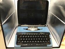 Brother Charger 11 Correction Typewriter Blue with Case Vintage Needs Ribbon picture